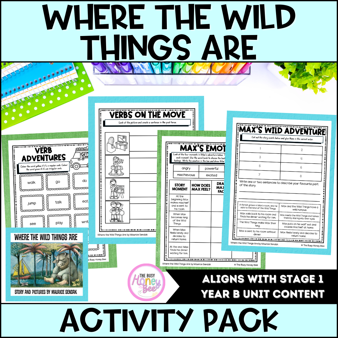 Where the Wild Things Are Activity Pack