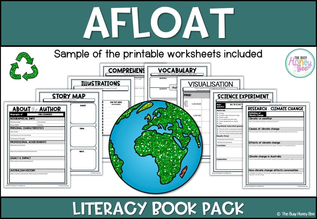 Afloat - CBCA 2025 - Literacy Book Pack - Activity Pack