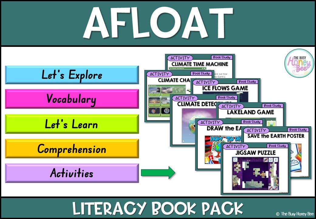 Afloat - CBCA 2025 - Literacy Book Pack - Activity Pack