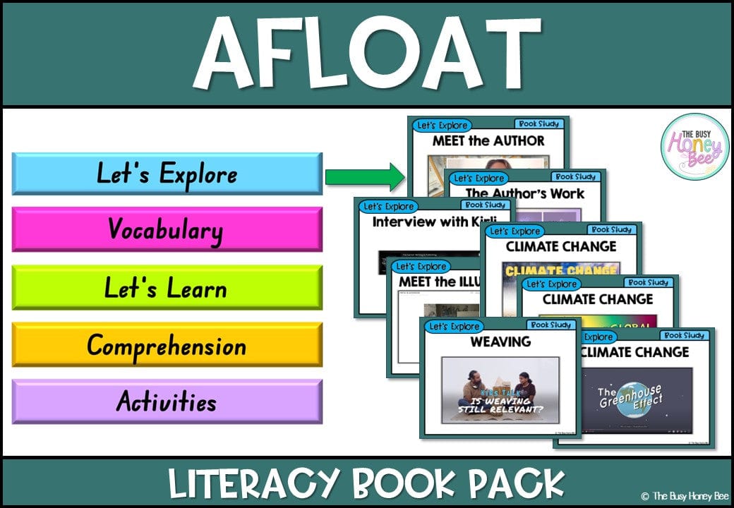 Afloat - CBCA 2025 - Literacy Book Pack - Activity Pack