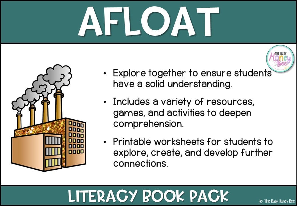 Afloat - CBCA 2025 - Literacy Book Pack - Activity Pack