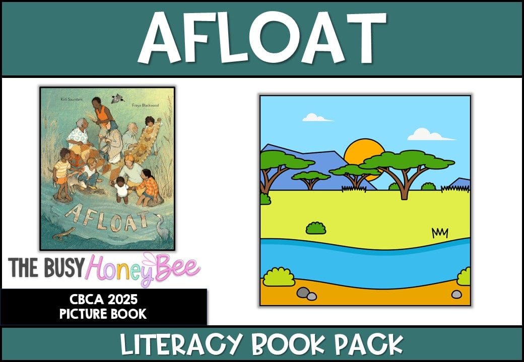 Afloat - CBCA 2025 - Literacy Book Pack - Activity Pack