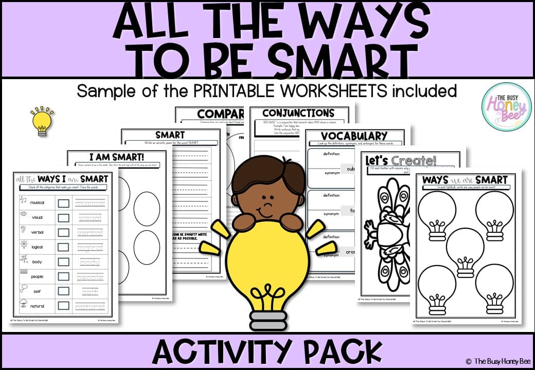 All the ways to be Smart Activity Pack - Activity Pack
