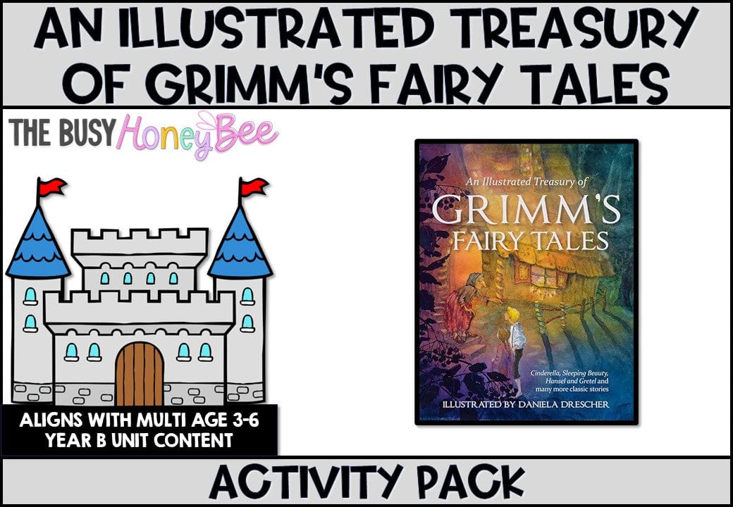 An Illustrated Treasury of Grimm's Fairy Tales Activity Pack - Activity Pack
