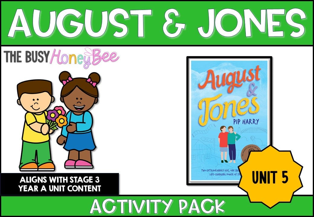 August and Jones Unit 5 Activity Pack -