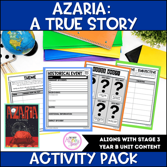 Azaria Activity Pack - Activity Pack