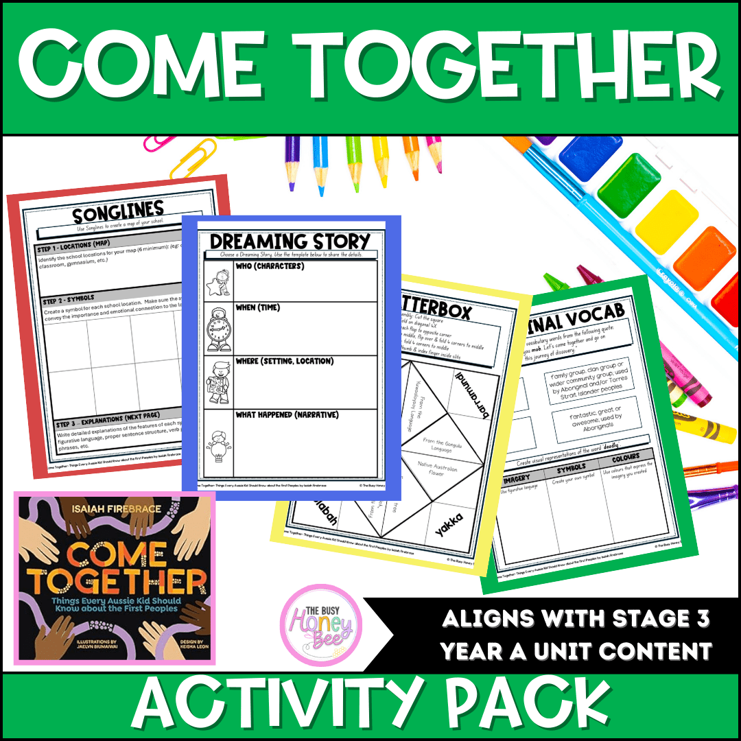 Come Together Activity Pack – The Busy Honey Bee