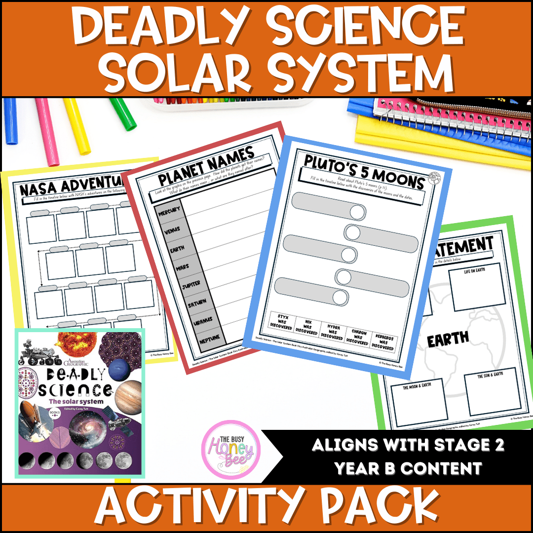 Deadly Science - The Solar System Activity Pack -