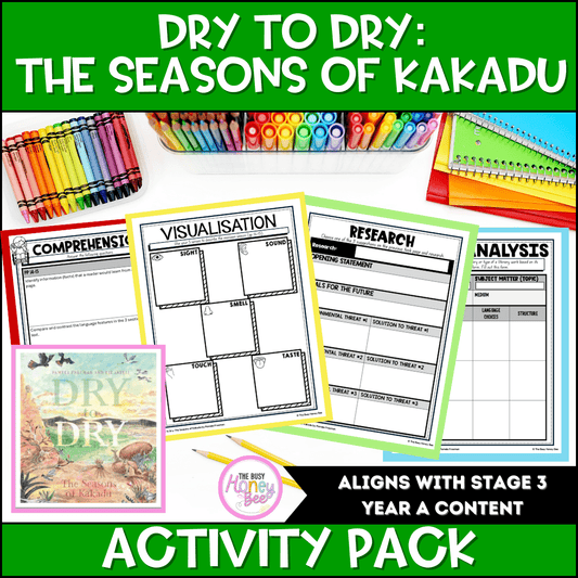 Dry to Dry: The Seasons of Kakadu Activity Pack - Activity Pack