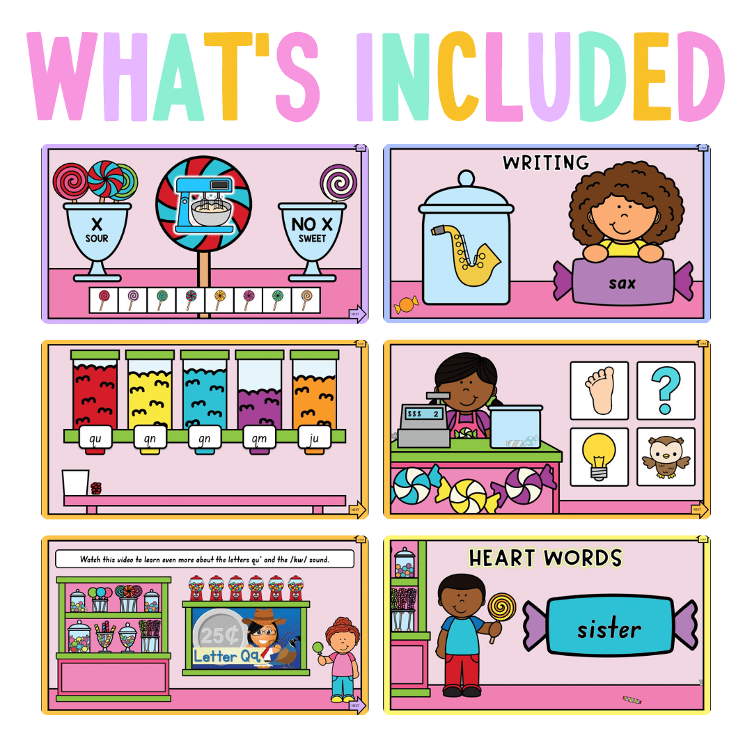 Early Stage 1 Reading Pod 12 - x, qu - Teaching Bundle