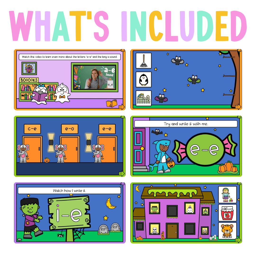 Early Stage 1 Reading Pod 13 - a-e, i-e, u-e, e-e, o-e - Teaching Bundle