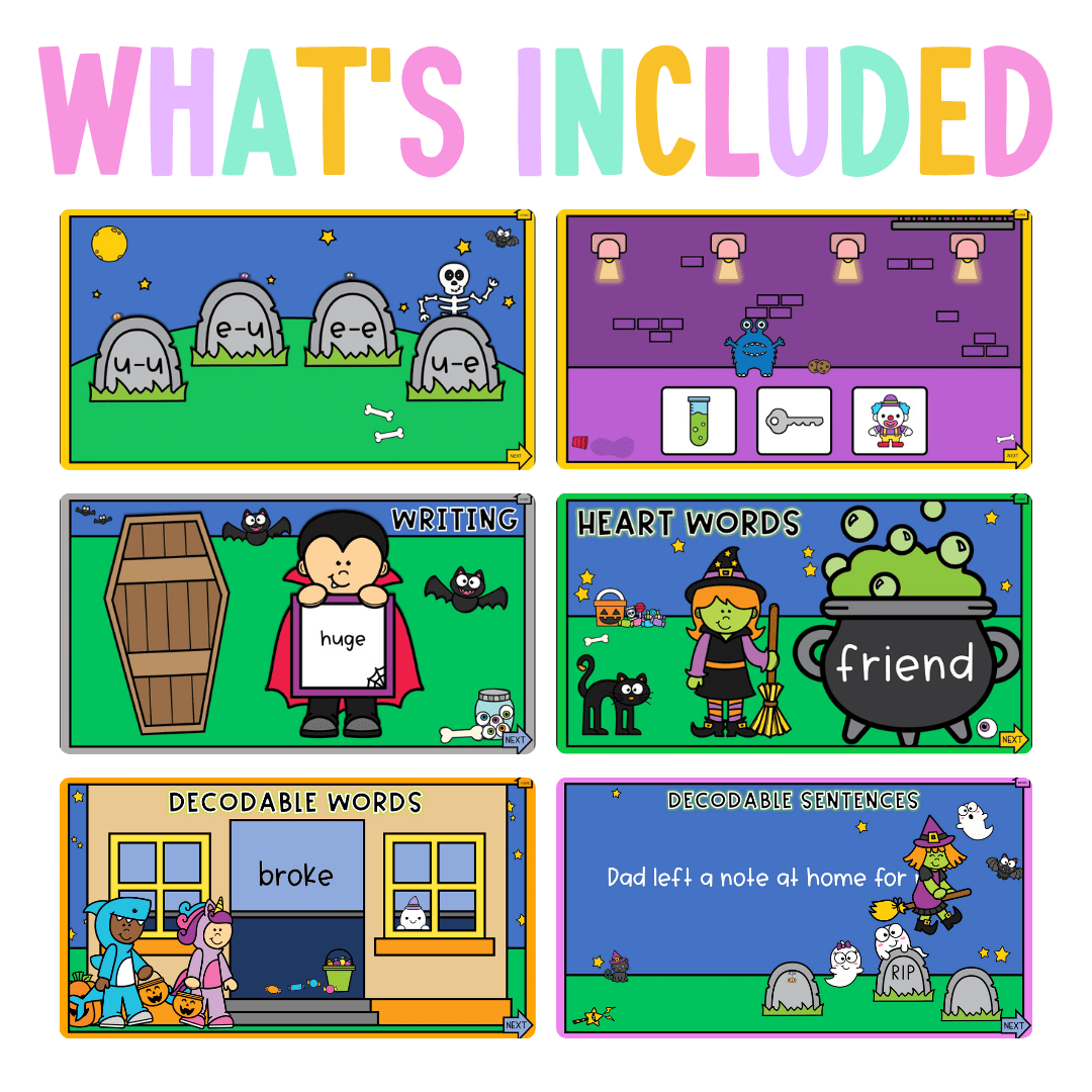 Early Stage 1 Reading Pod 13 - a-e, i-e, u-e, e-e, o-e - Teaching Bundle