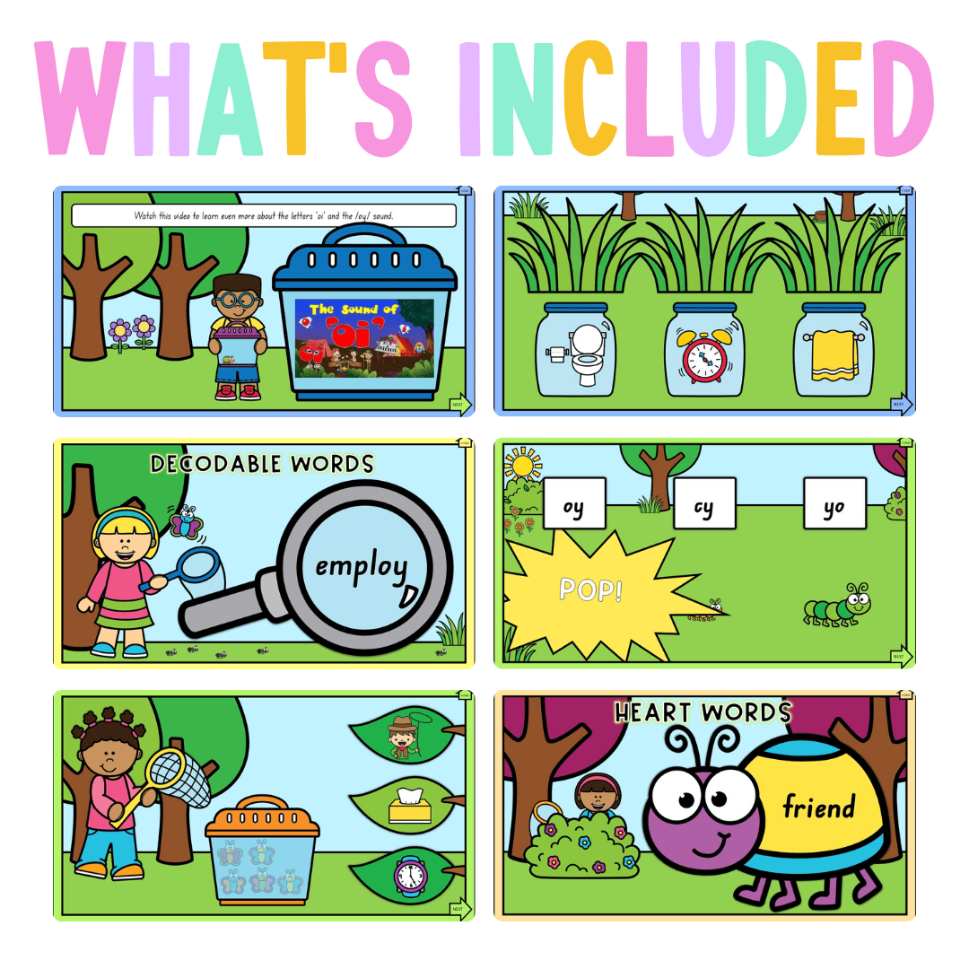 Early Stage 1 Reading Pod 14 - oi, oy - Teaching Bundle