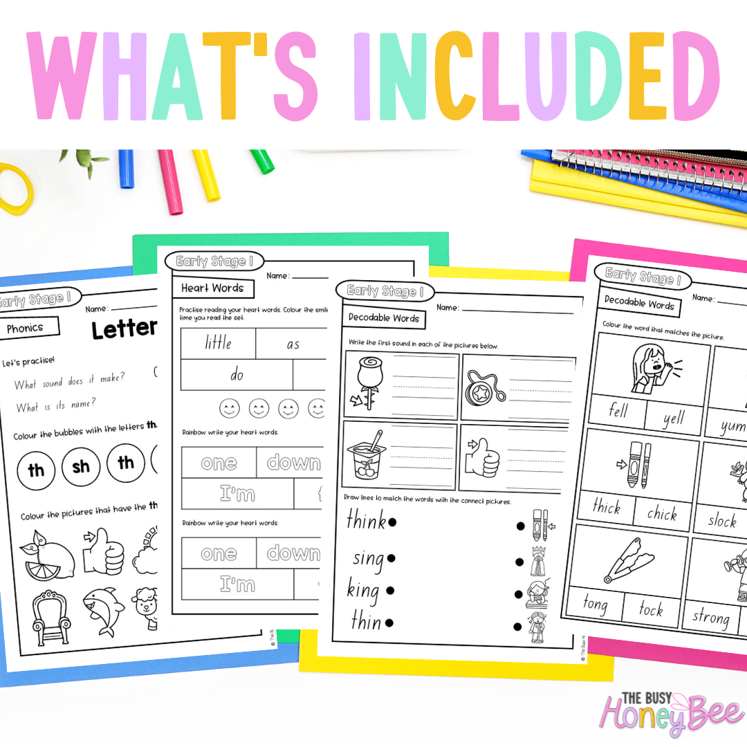 Early Stage 1 Reading Pod 9 - th, ng, Y - Teaching Bundle