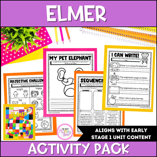 Elmer Activity Pack -
