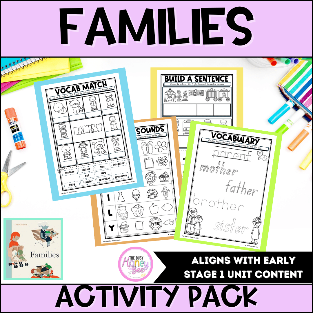 Families Activity Pack – The Busy Honey Bee
