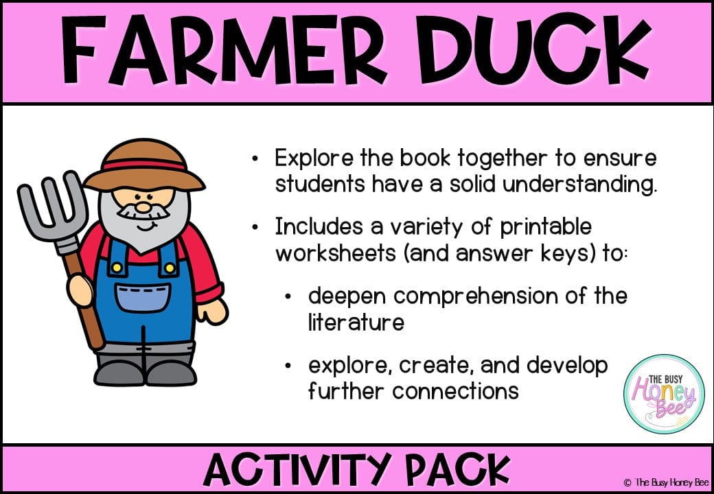 Farmer Duck Activity Pack - Activity Pack
