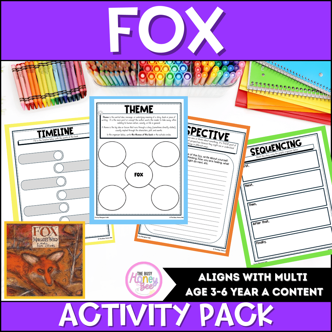 Fox Activity Pack - Activity Pack