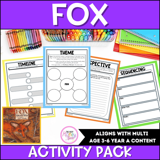 Fox Activity Pack - Activity Pack