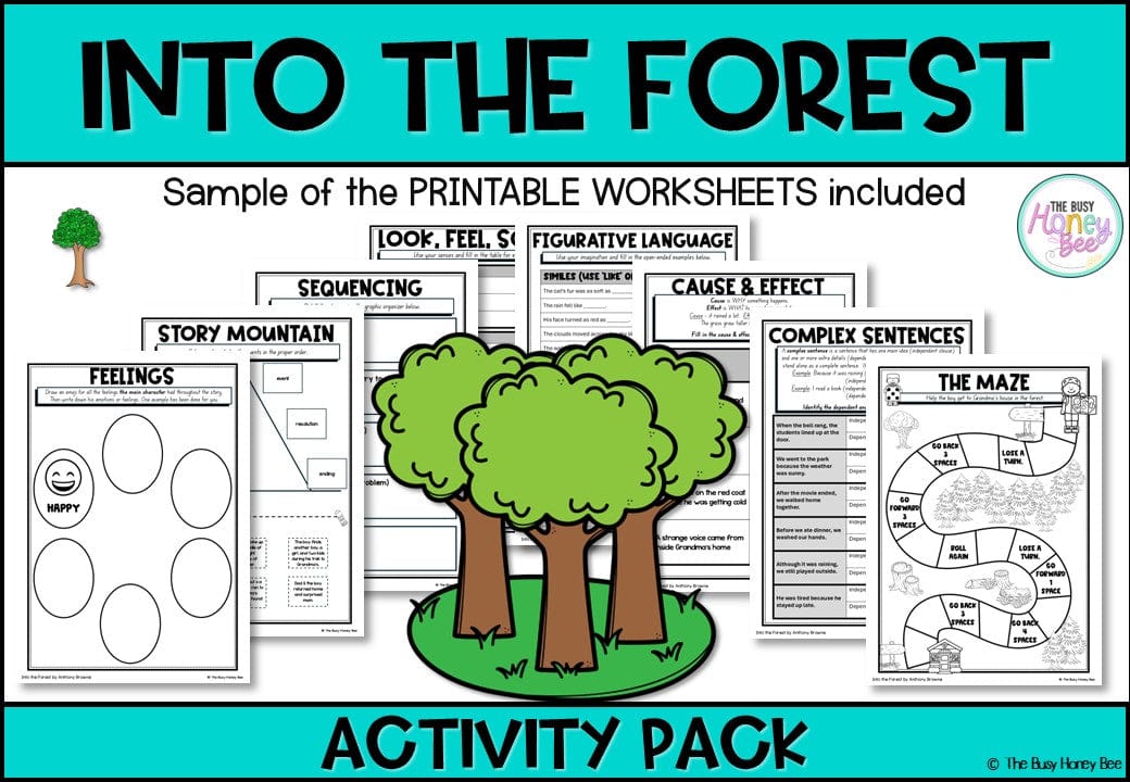 Into the Forest Activity Pack - Activity Pack