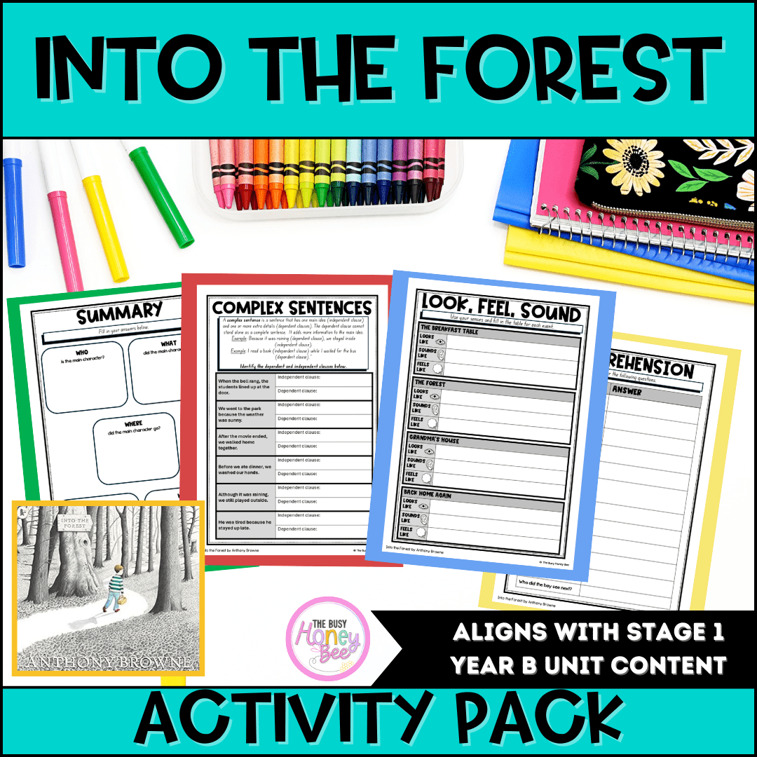 Into the Forest Activity Pack – The Busy Honey Bee