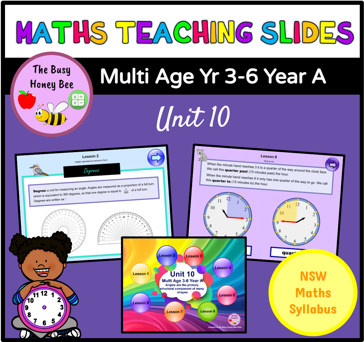 Multi Age 3-6 Year A Term 2 Maths Teaching Slides Mega Bundle - Teaching Slides