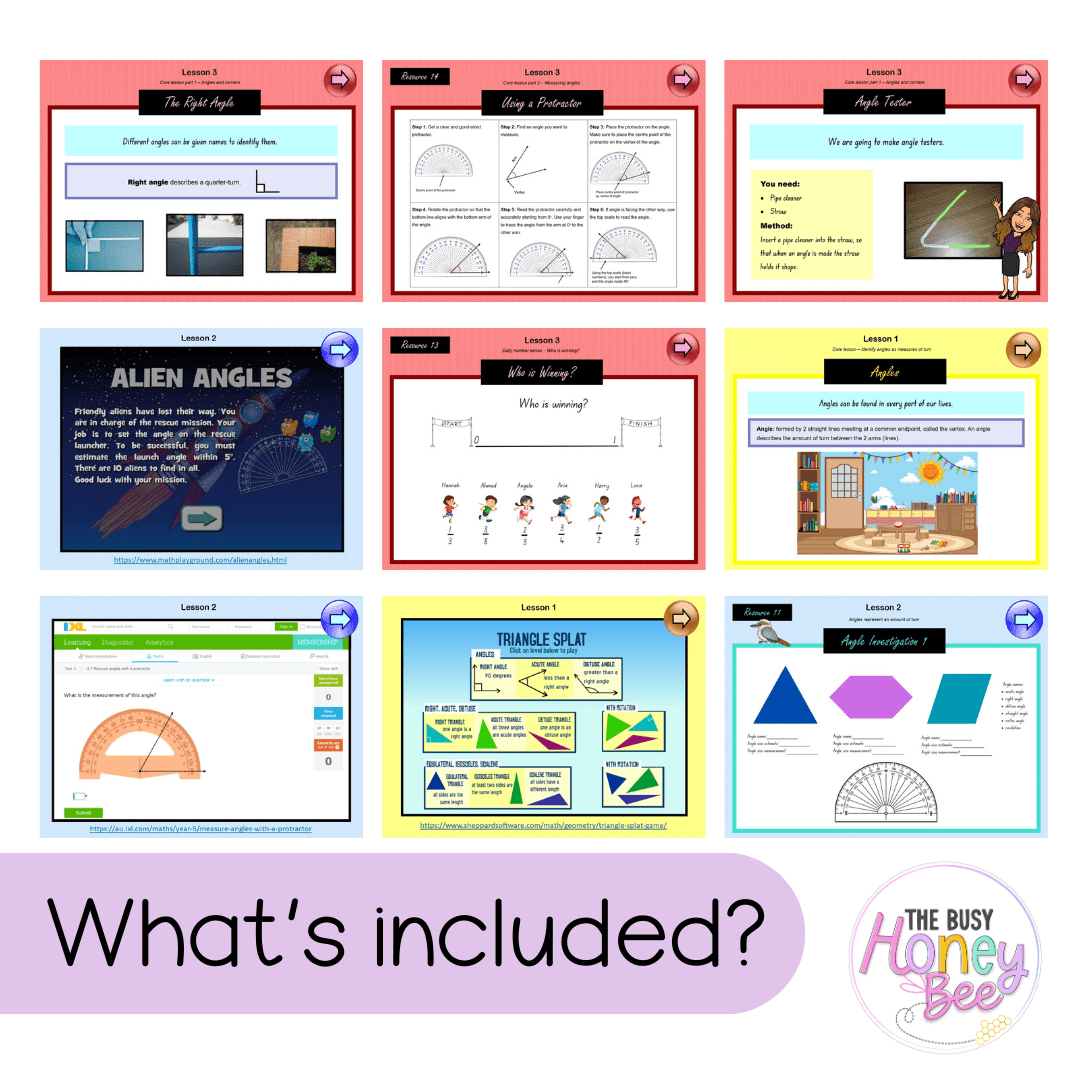 Multi Age 3-6 Year A Unit 10 NSW Maths Teaching Slides - Zip Folder: Smart Notebook, PowerPoint, Google Slide Compatible