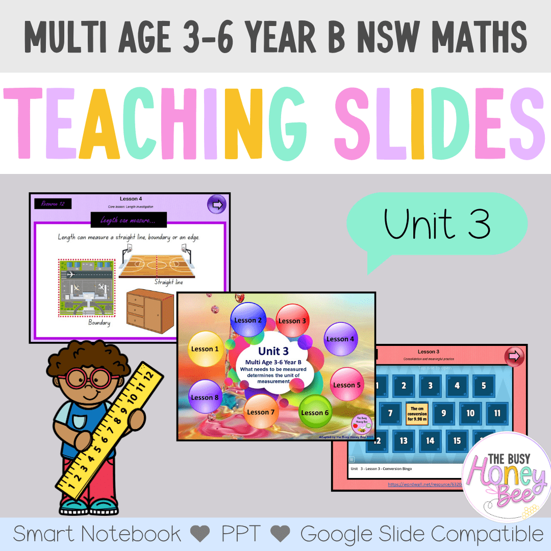 Multi Age 3-6 Year B Term 1 Maths Teaching Slides Mega Bundle - Teaching Slides