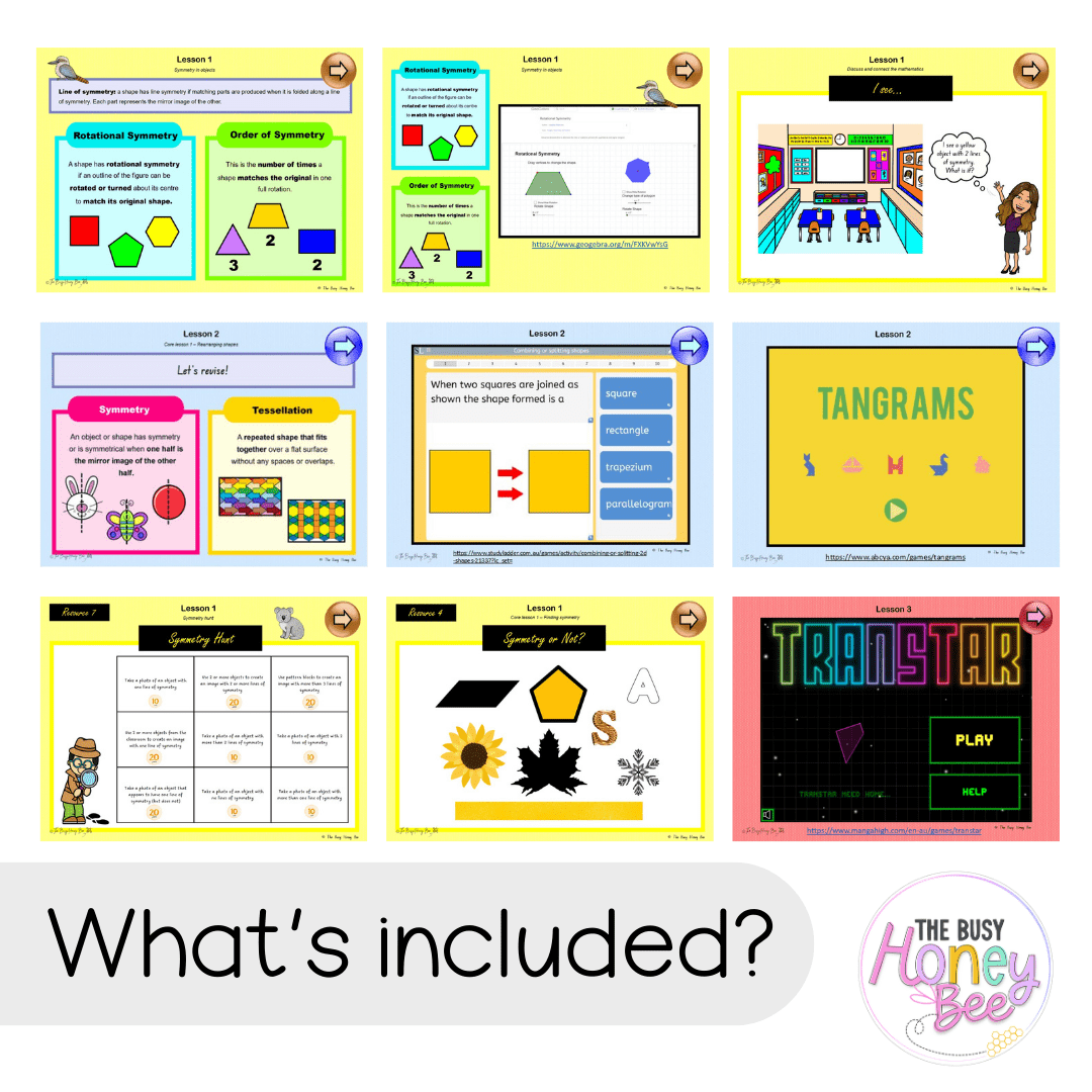 Multi Age 3-6 Year B Unit 12 NSW Maths Teaching Slides - Zip Folder: Smart Notebook, PowerPoint, Google Slide Compatible