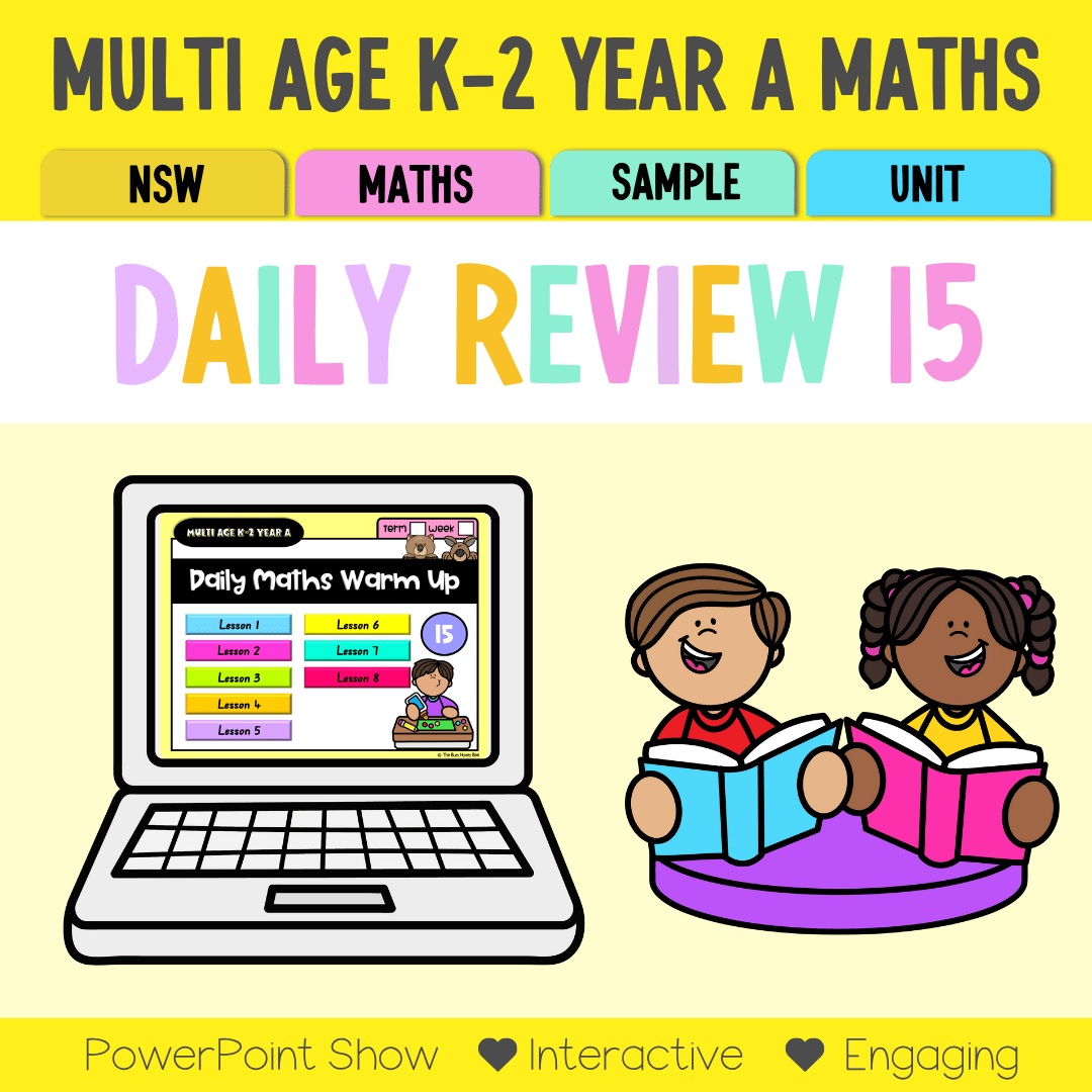 Multi Age K-2 Year A Australian | NSW Maths Daily Review | Warm-Up Unit 15 - Warm Up | Revision