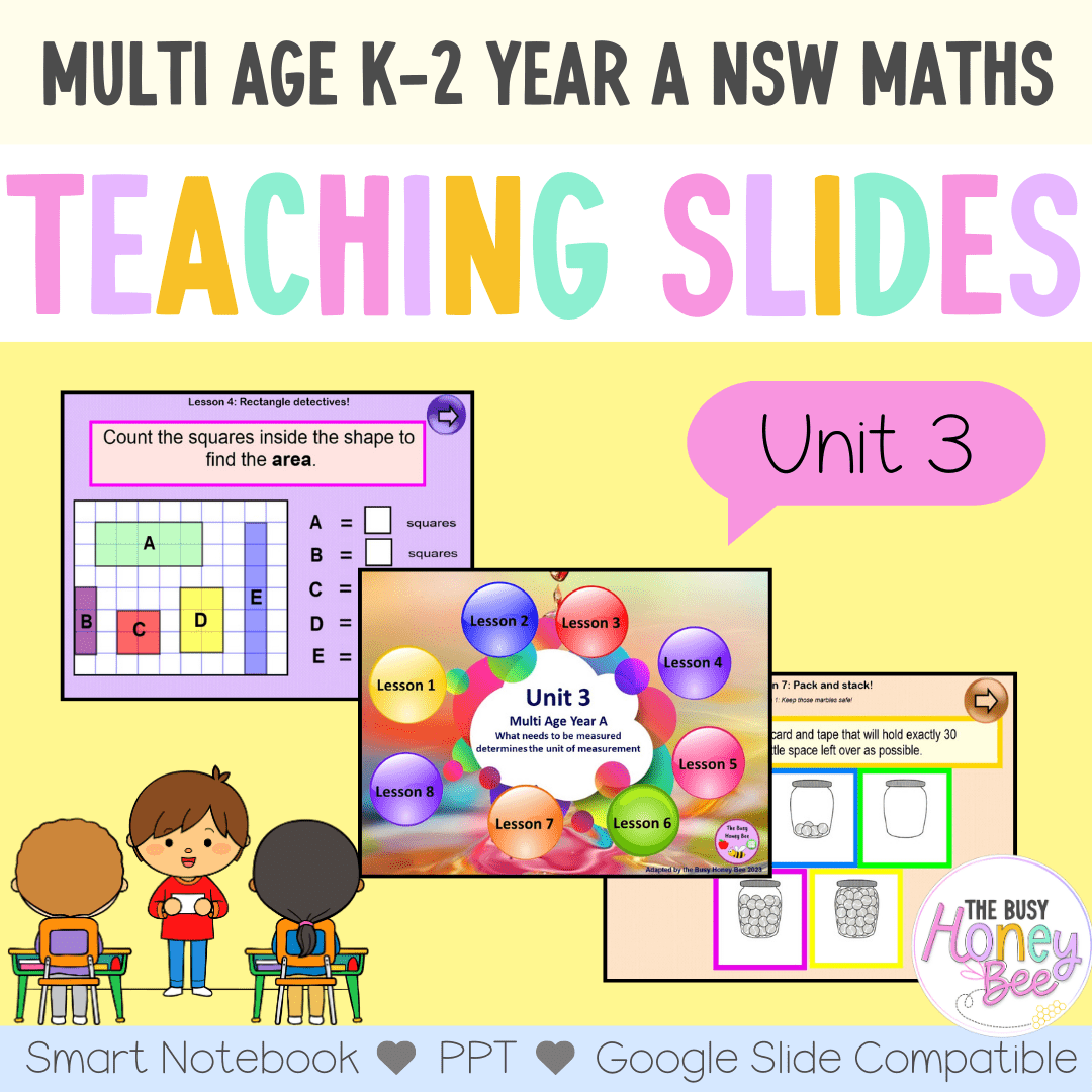 Multi Age K-2 Year A Term 1 Maths Teaching Slides Mega Bundle - Teaching Slides
