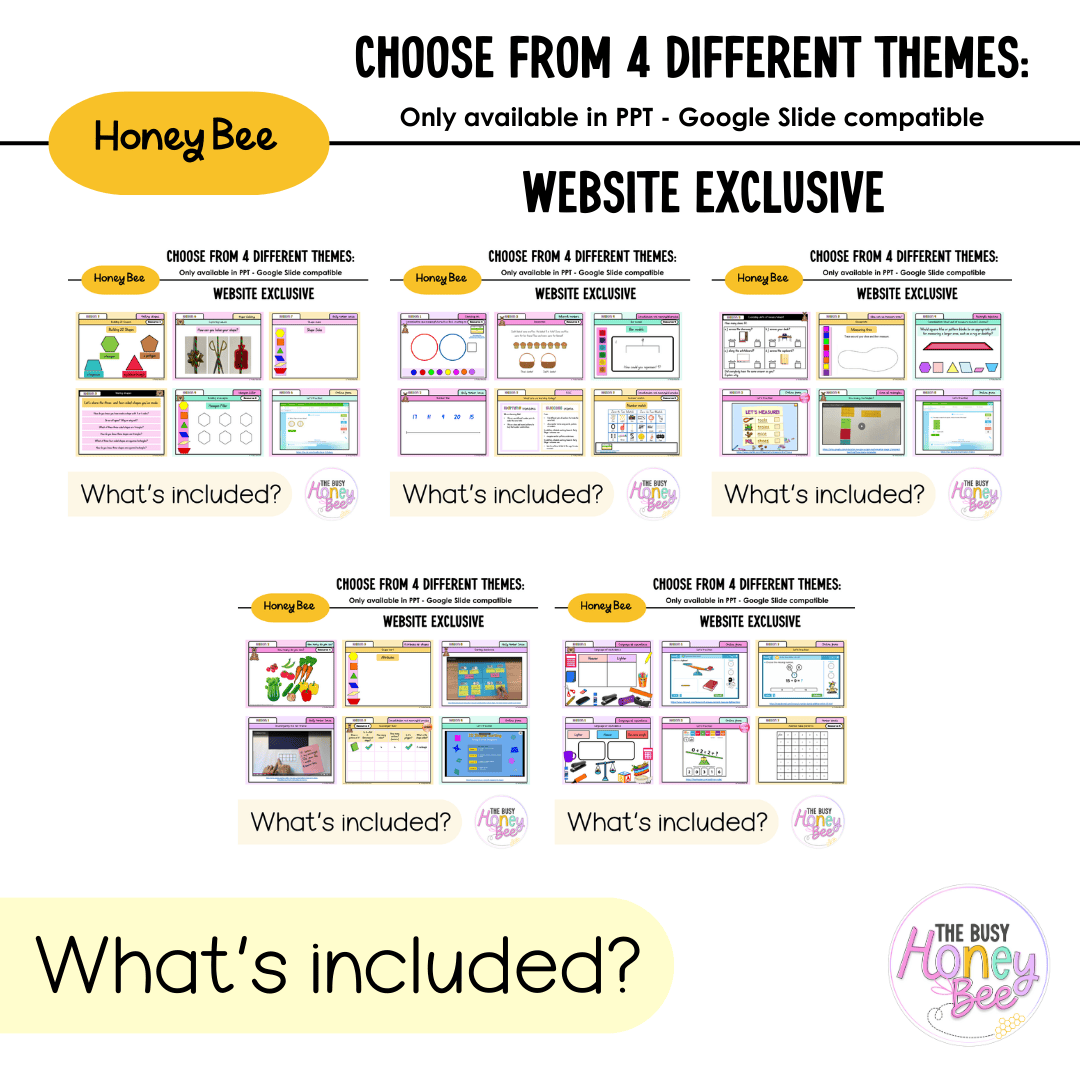 Multi Age K-2 Year A Term 1 Maths Teaching Slides Mega Bundle - Teaching Slides