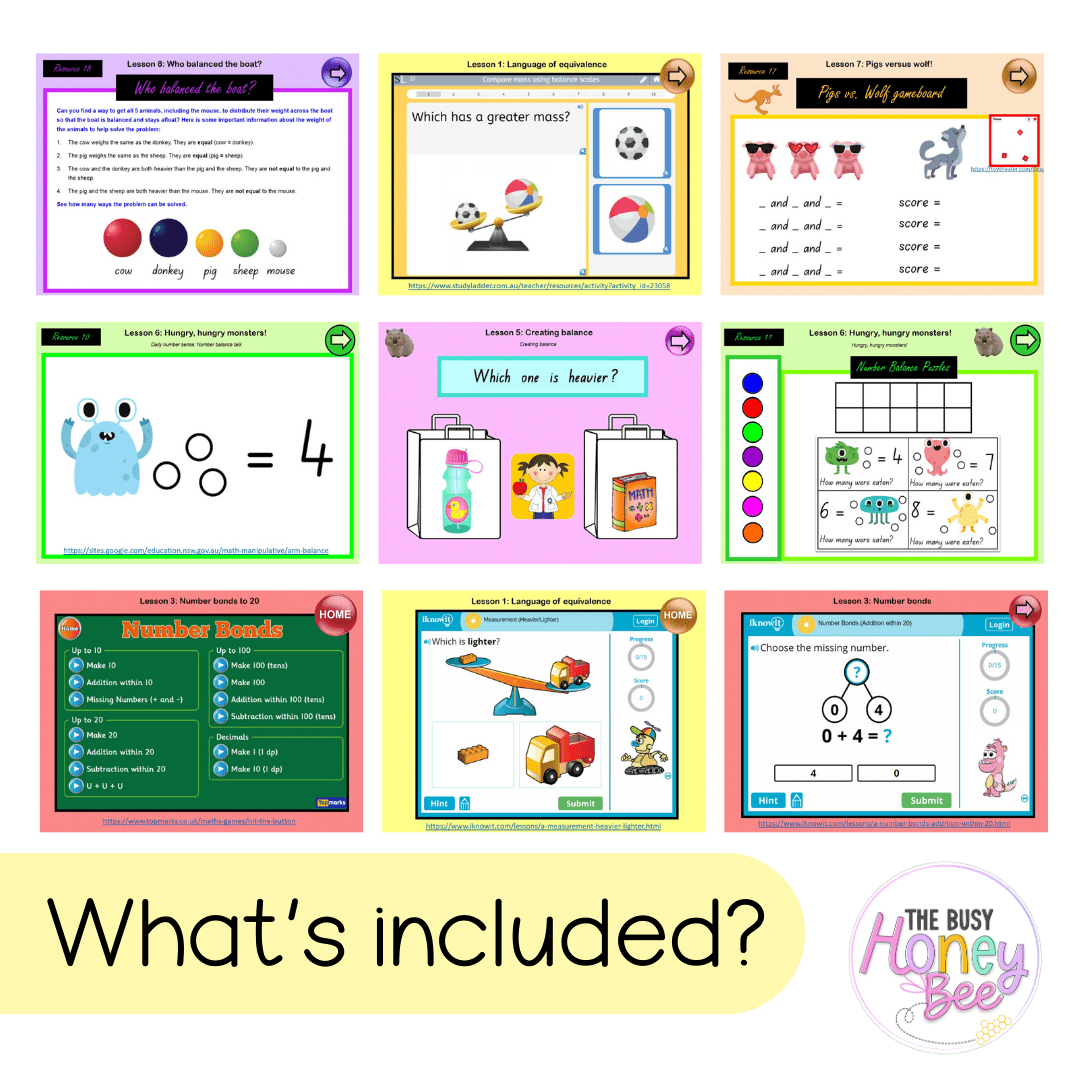 Multi Age K-2 Year A Term 2 Maths Teaching Slides Mega Bundle - Teaching Slides