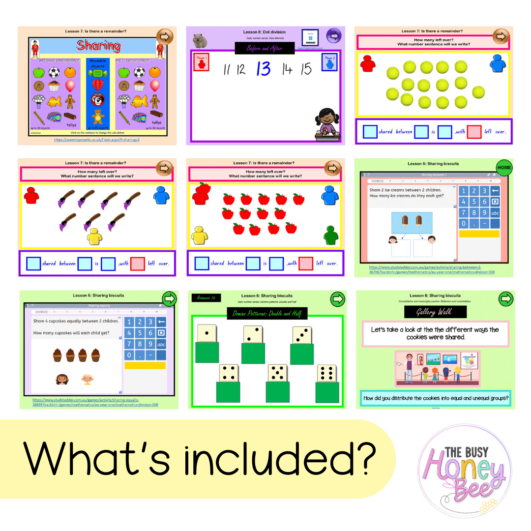 Multi Age K-2 Year A Term 3 Maths Teaching Slides Mega Bundle - Teaching Slides