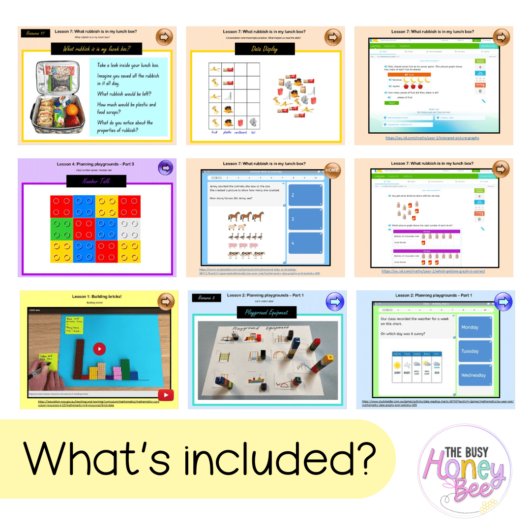 Multi Age K-2 Year A Term 4 Maths Teaching Slides Mega Bundle - Teaching Slides