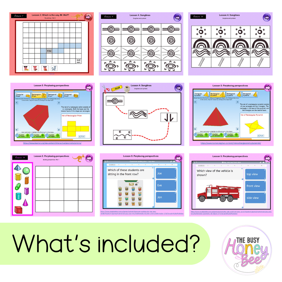 Multi Age K-2 Year B Unit 10 NSW Maths Teaching Slides - Teaching Slides