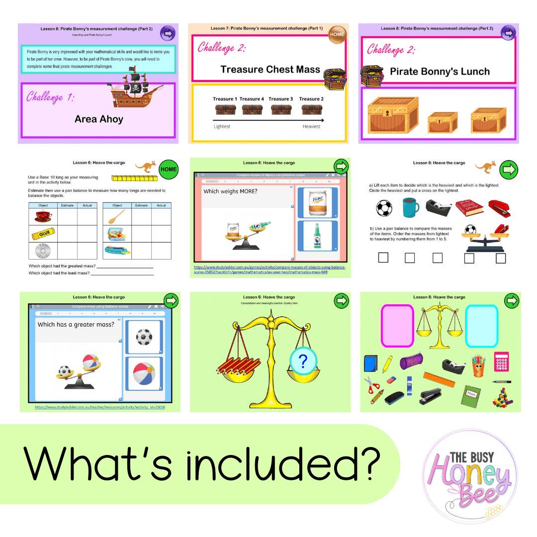 Multi Age K-2 Year B Unit 3 NSW Maths Teaching Slides - Teaching Slides