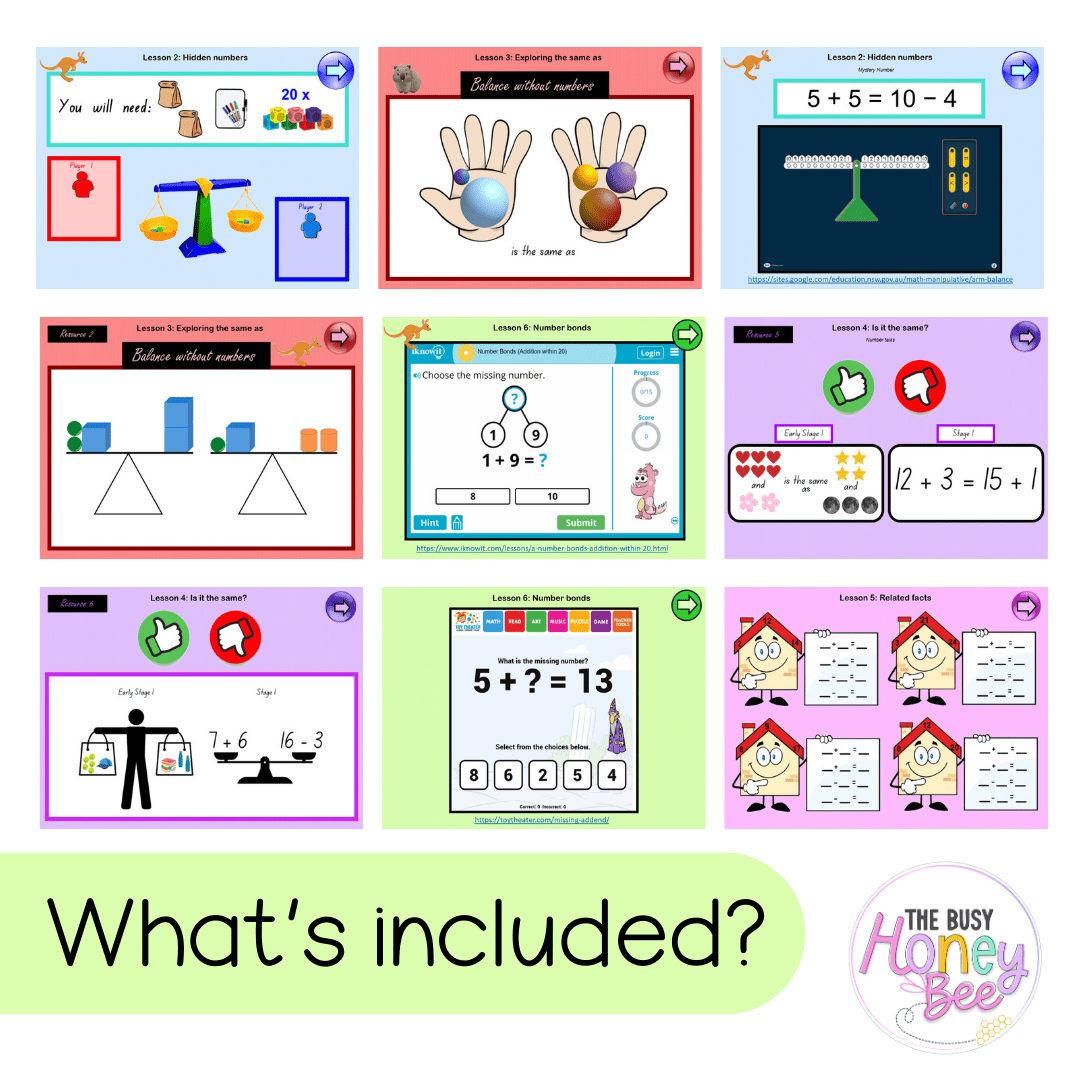 Multi Age K-2 Year B Unit 6 NSW Maths Teaching Slides - Teaching Slides