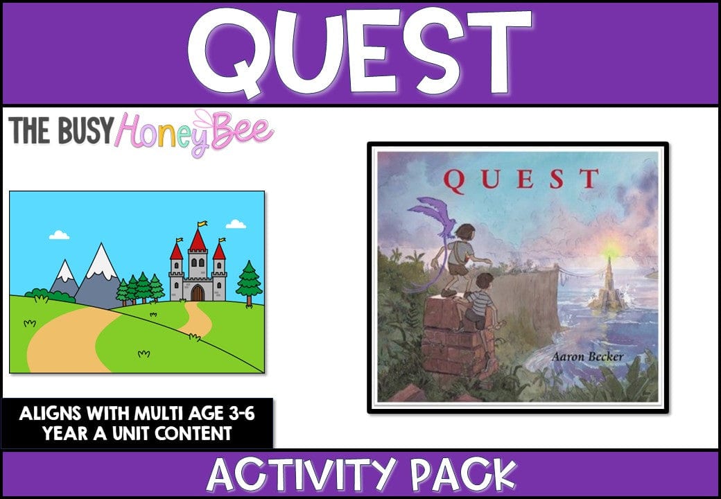 Quest by Aaron Becker Activity Pack -