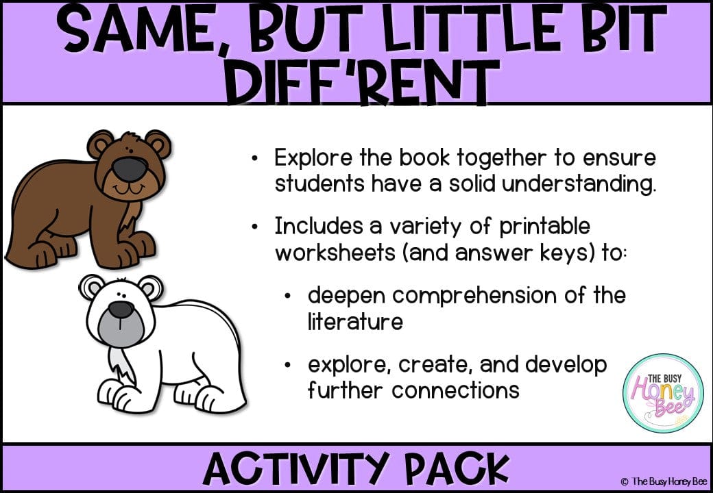 Same, but little bit diff’rent Activity Pack - Activity Pack