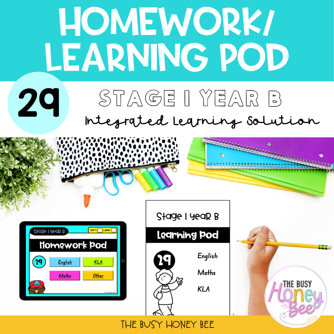 Stage 1 Year B Homework/Learning Pod 29 – The Busy Honey Bee