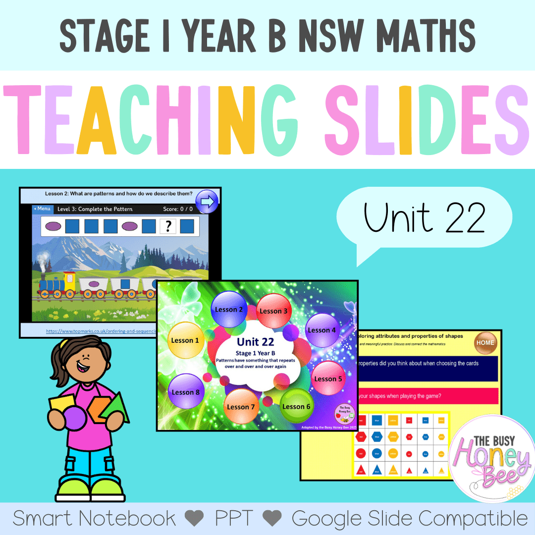 Stage 1 Year B Unit 22 NSW Maths Teaching Slides - Teaching Slides