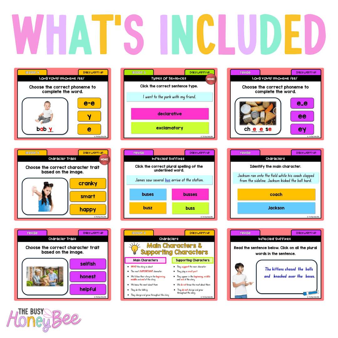 Stage 2 Year A Australian | NSW English Daily Review | Warm-Up Unit 1 Week 1 - Warm Up | Revision