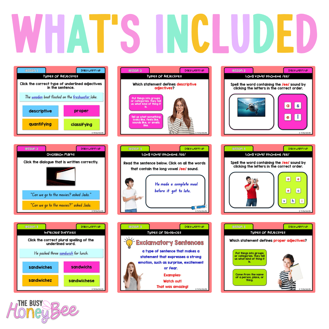 Stage 2 Year A Australian | NSW English Daily Review | Warm-Up Unit 1 Week 1 - Warm Up | Revision