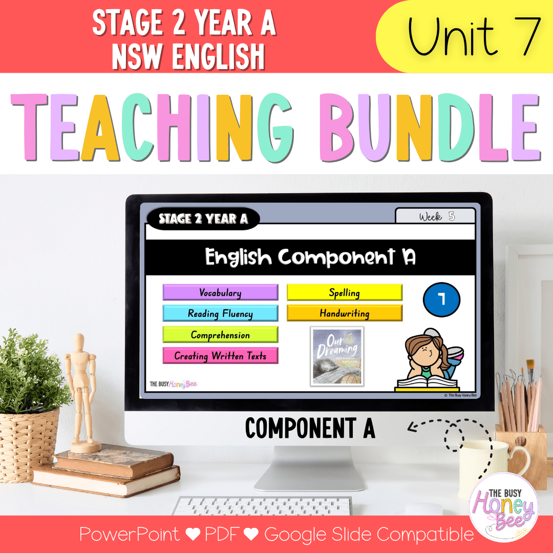 Stage 2 Year A NSW English Component A Teaching Bundle Unit 7 - Teaching Bundle