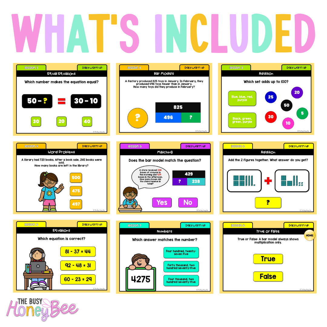 Stage 2 Year B Australian | NSW Math Daily Review | Warm-Up Unit 22 -