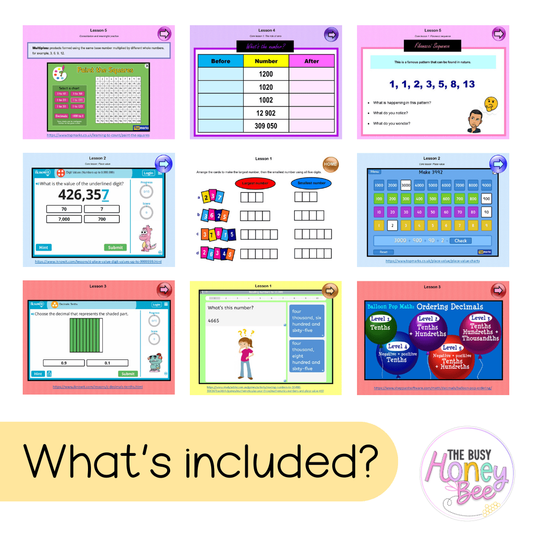 Stage 2 Year B Term 1 Maths Teaching Slides Mega Bundle - Teaching Slides