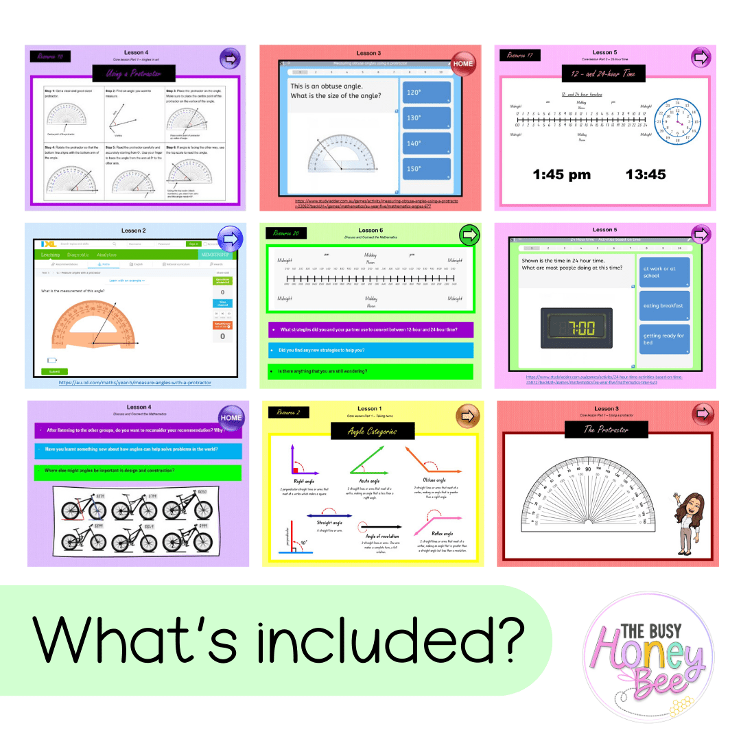 Stage 3 Year A Term 2 Maths Teaching Slides Mega Bundle - Teaching Slides