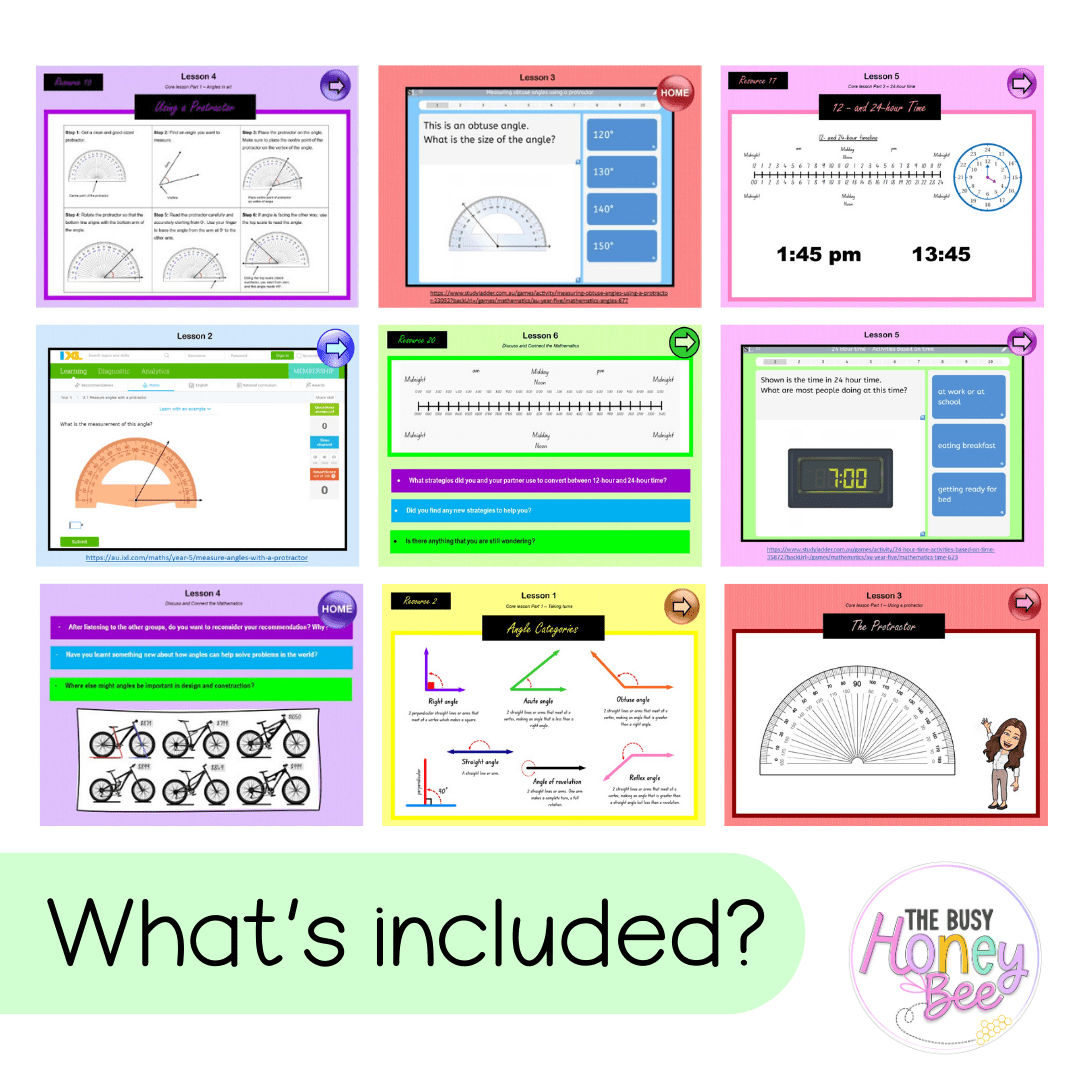 Stage 3 Year A Unit 10 NSW Maths Teaching Slides - Zip Folder: Smart Notebook, PowerPoint, Google Slide Compatible