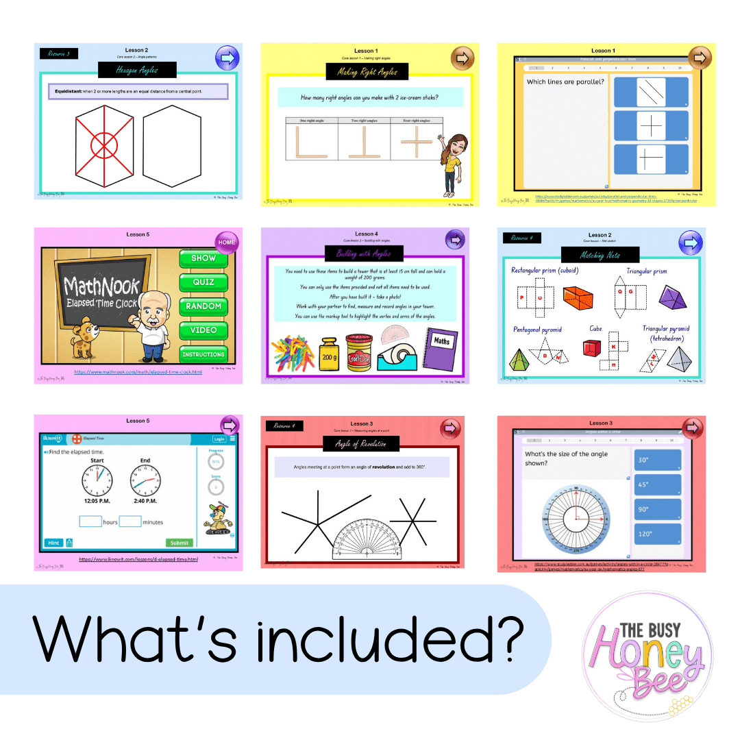 Stage 3 Year B Term 2 Maths Teaching Slides Mega Bundle - Teaching Slides